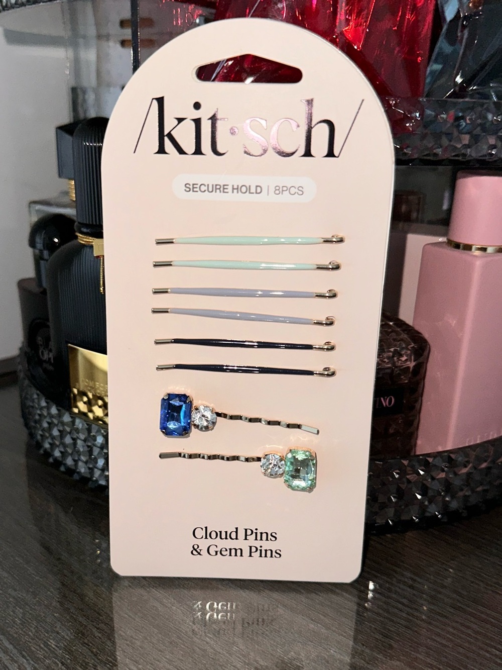 Kitsch Cloud Pins & Gem Hair Pins